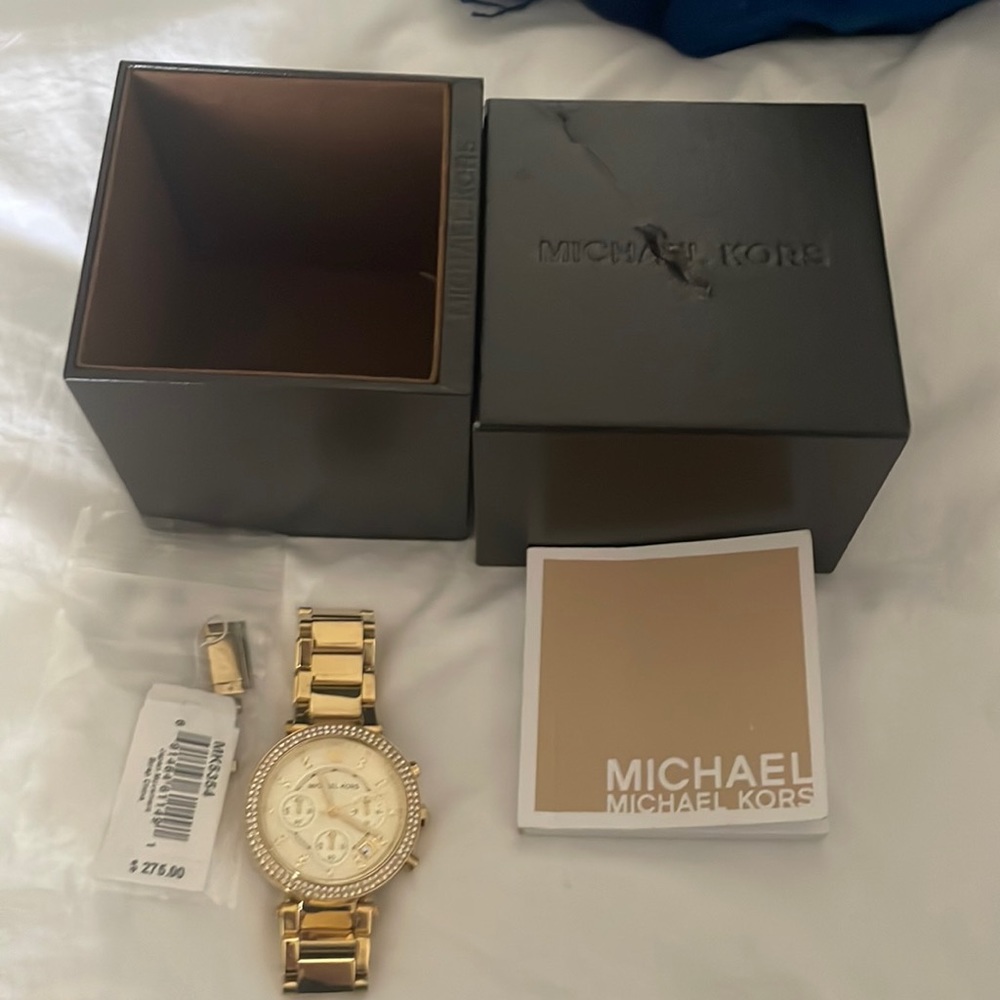 Michael Kors gold watch
